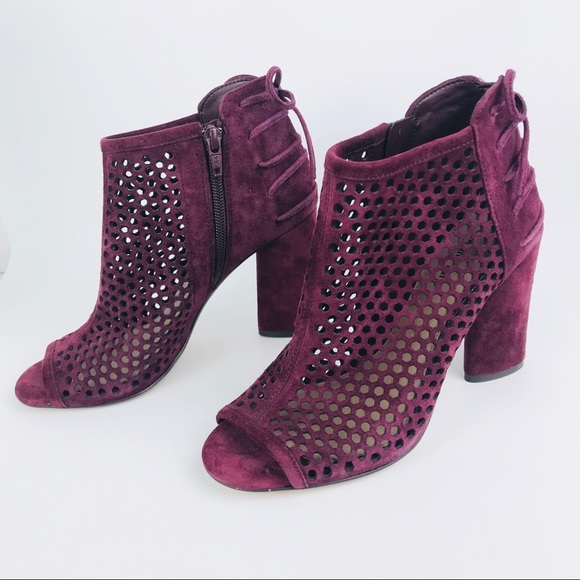gianni bini laser cut boots